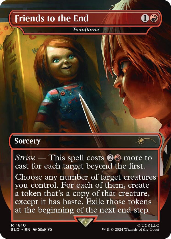 Friends to the End - Twinflame [SLD - 1810] - Cartes Sportives Rive Sud