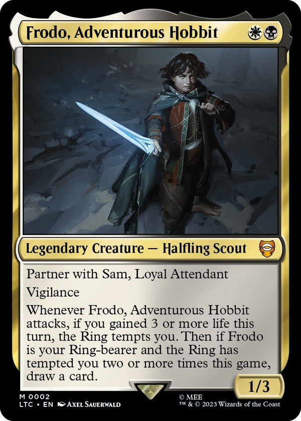Frodo, Adventurous Hobbit [LTC - 2] - Cartes Sportives Rive Sud