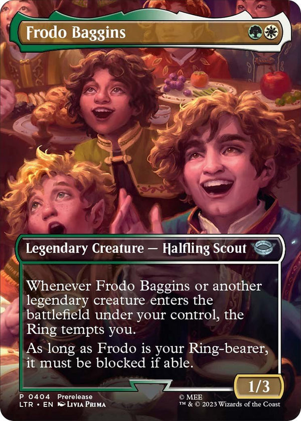 Frodo Baggins (Borderless) [LTR - 404] - Cartes Sportives Rive Sud