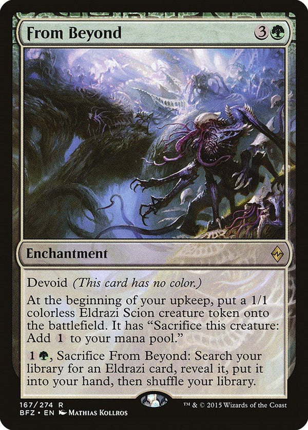 From Beyond [BFZ - 167] - Cartes Sportives Rive Sud