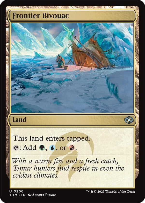 Frontier Bivouac [TDM - 256] - Cartes Sportives Rive Sud