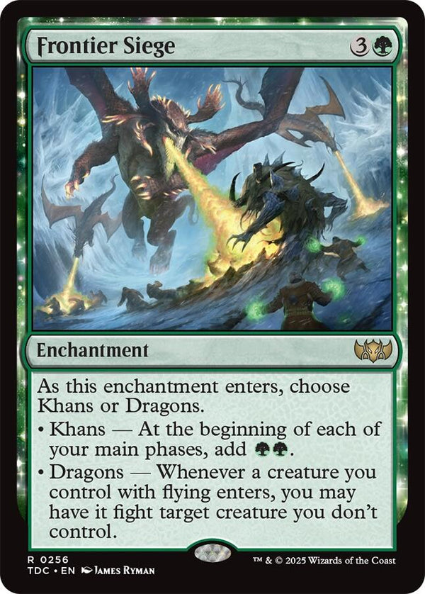 Frontier Siege [TDC - 256] - Cartes Sportives Rive Sud