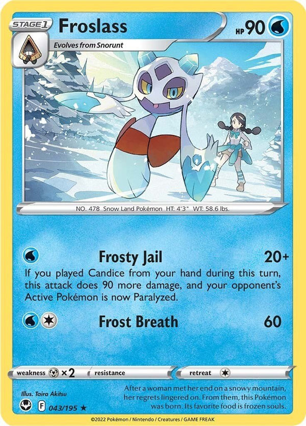 Froslass [SWSH12 - 043/195] - Cartes Sportives Rive Sud