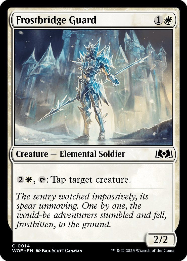 Frostbridge Guard [WOE - 14] - Cartes Sportives Rive Sud