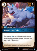 Frostcoat Cub [SPF - 067/221] - Cartes Sportives Rive Sud