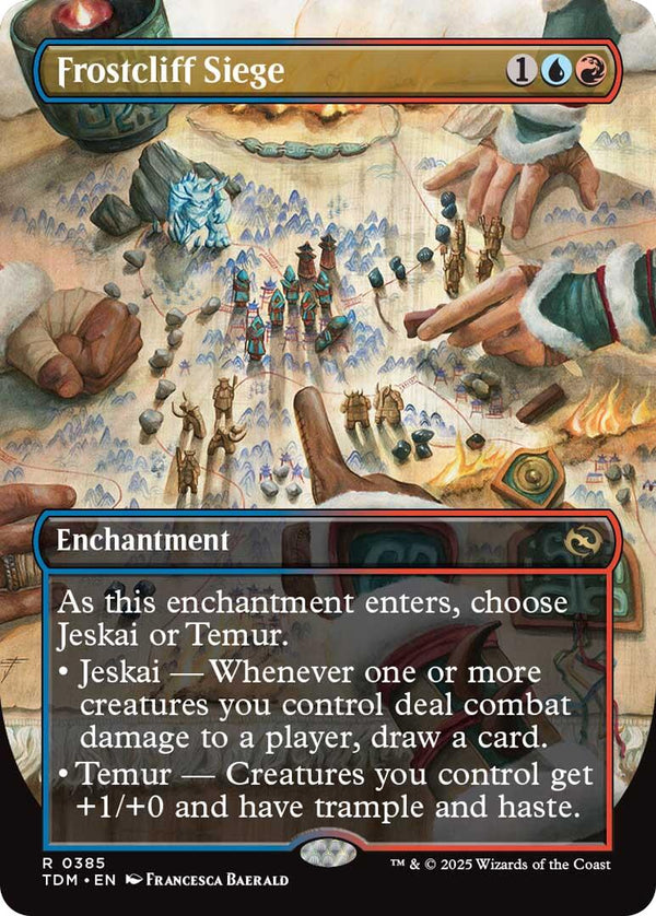 Frosteliff Siege (Borderless) [TDM - 385] - Cartes Sportives Rive Sud