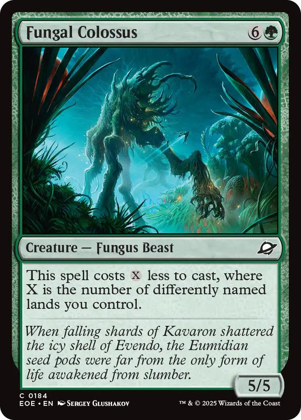 Fungal Colossus [EOE - 184] - Cartes Sportives Rive Sud