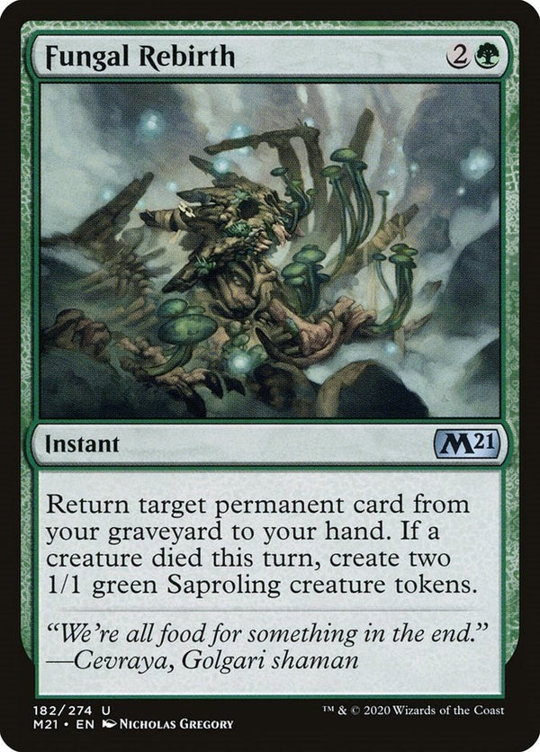 Fungal Rebirth [M21 - 182] - Cartes Sportives Rive Sud