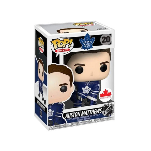 Funko Pop Auston Matthews 20 - Cartes Sportives Rive Sud