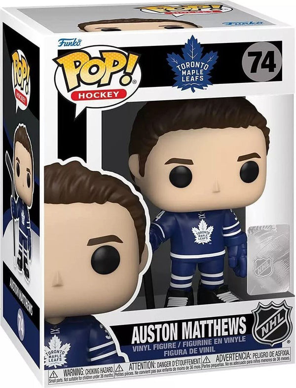 Funko Pop Auston Matthews 74 - Cartes Sportives Rive Sud