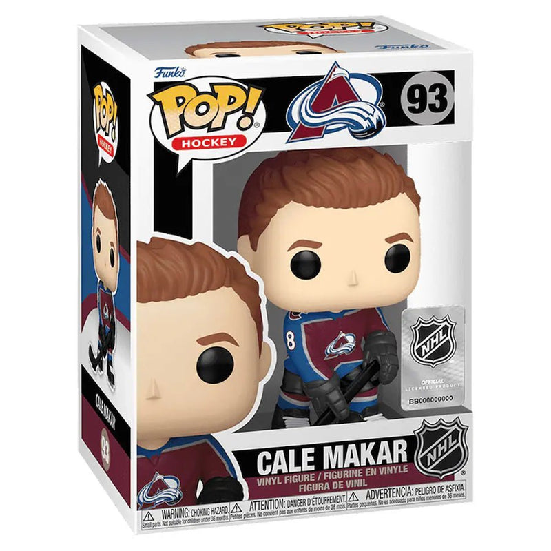 Funko Pop Cale Makar 93 - Cartes Sportives Rive Sud