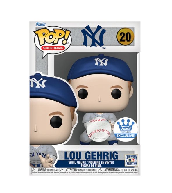 Funko Pop Lou Gehrig 19 - Cartes Sportives Rive Sud