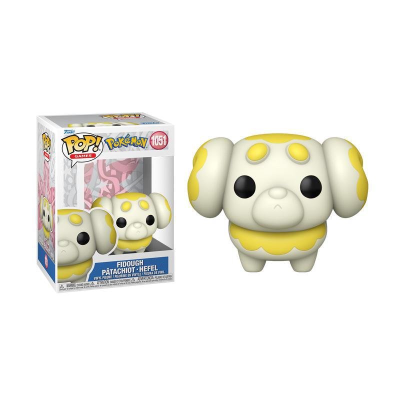 Funko Pop Pokemon Fidough Patachiot Hefel 1051 - Cartes Sportives Rive Sud