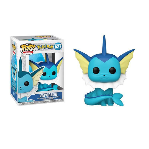 Funko Pop Pokemon Vaporeon 627 - Cartes Sportives Rive Sud