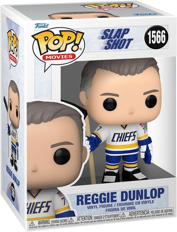 Funko POP Slap Shot Reggie Dunlop 1566 - Cartes Sportives Rive Sud