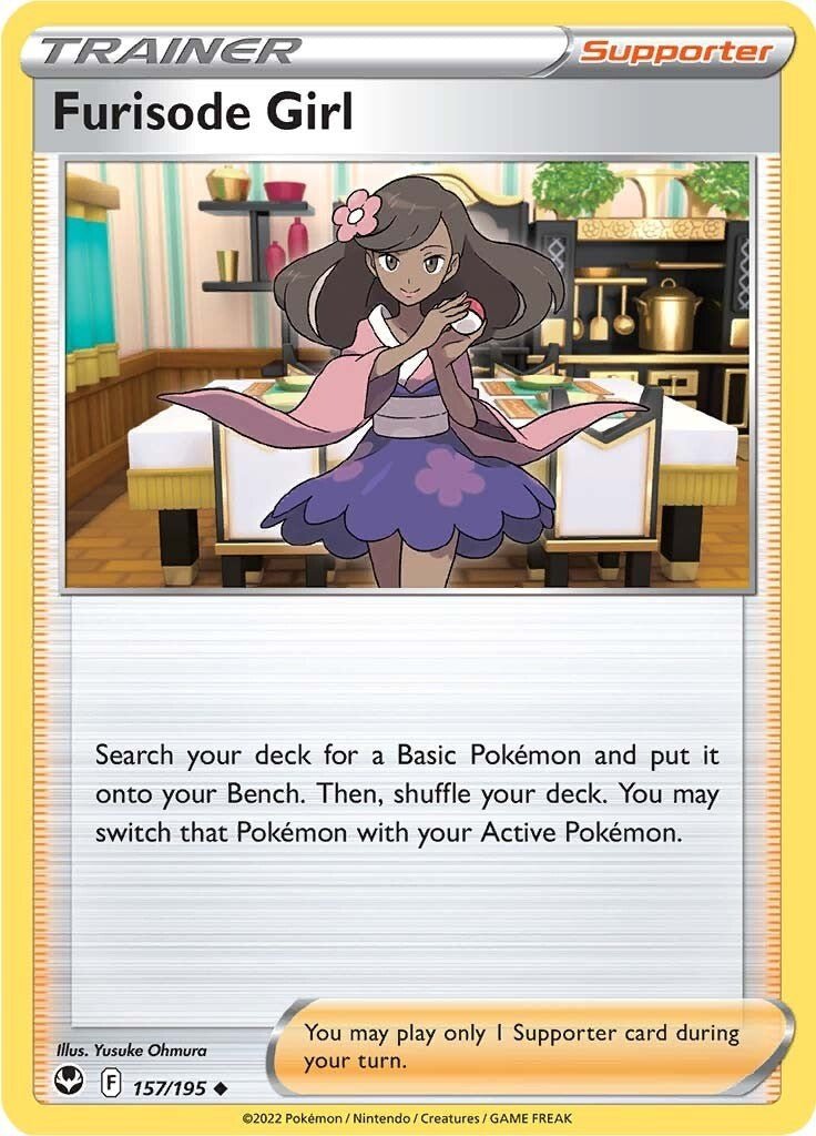 Furisode Girl [SWSH12 - 157/195] - Cartes Sportives Rive Sud