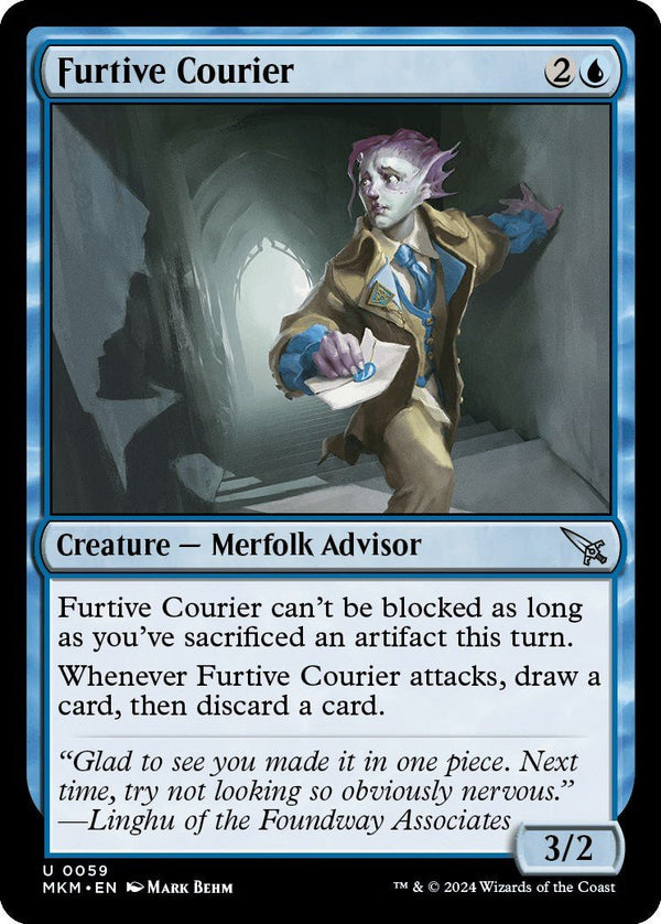 Furtive Courier [MKM - 59] - Cartes Sportives Rive Sud