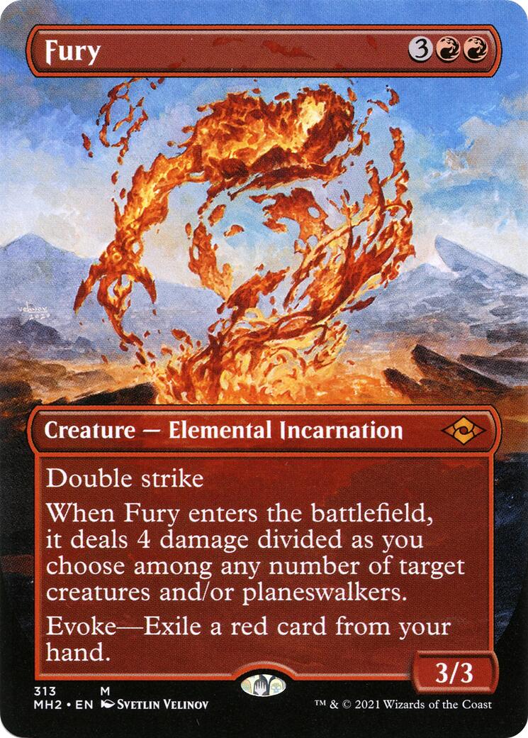 Fury (Borderless) [MH2 - 313] - Cartes Sportives Rive Sud