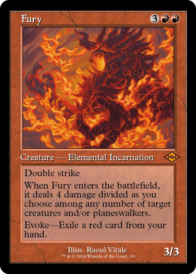 Fury (Retro Frame) [MH2 - 10] - Cartes Sportives Rive Sud
