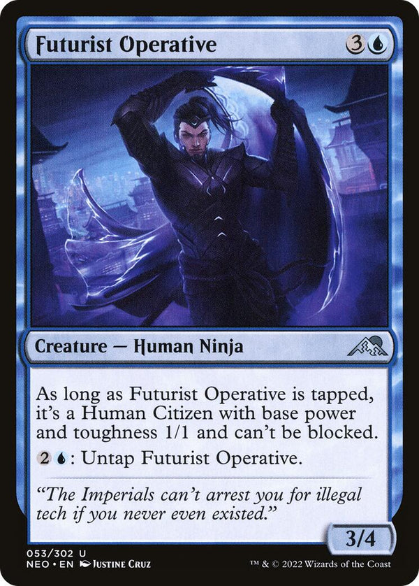 Futurist Operative [NEO - 53] - Cartes Sportives Rive Sud