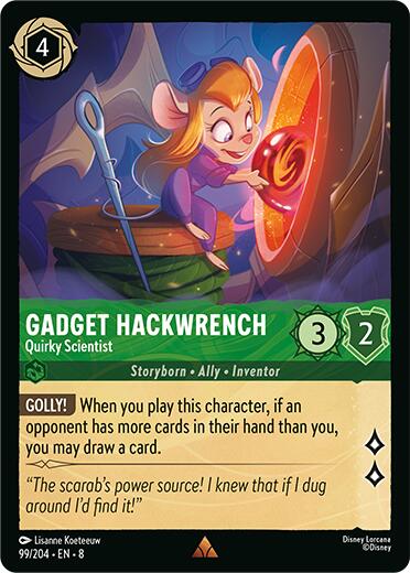 Gadget Hackwrench - Quirky Scientist [8 - 99/204] - Cartes Sportives Rive Sud