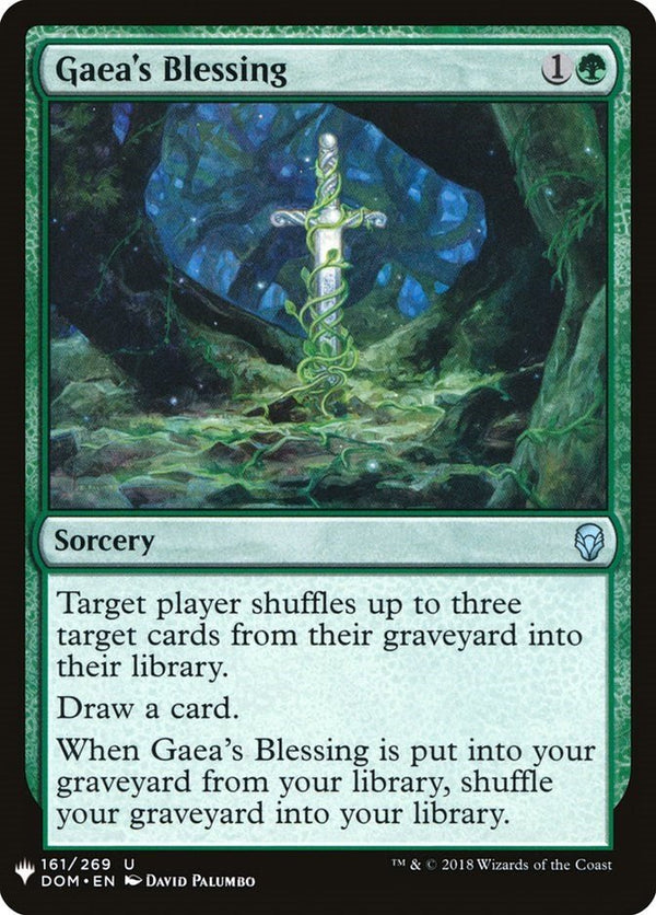 Gaea's Blessing [LIST - 161] - Cartes Sportives Rive Sud