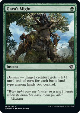 Gaea's Might [DMU - 164] - Cartes Sportives Rive Sud