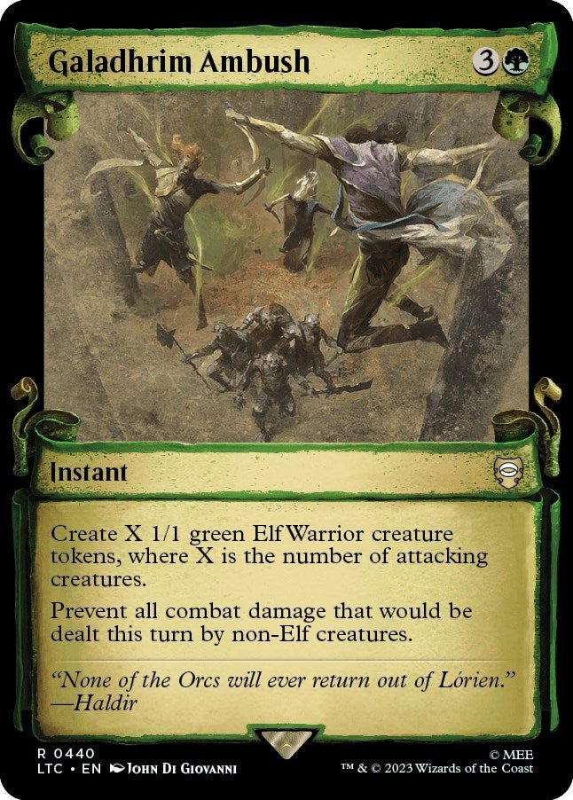 Galadhrim Ambush (Showcase Scrolls) [LTC - 440] - Cartes Sportives Rive Sud