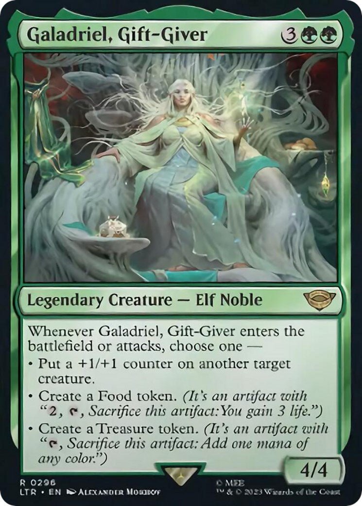 Galadriel, Gift - Giver [LTR - 296] - Cartes Sportives Rive Sud