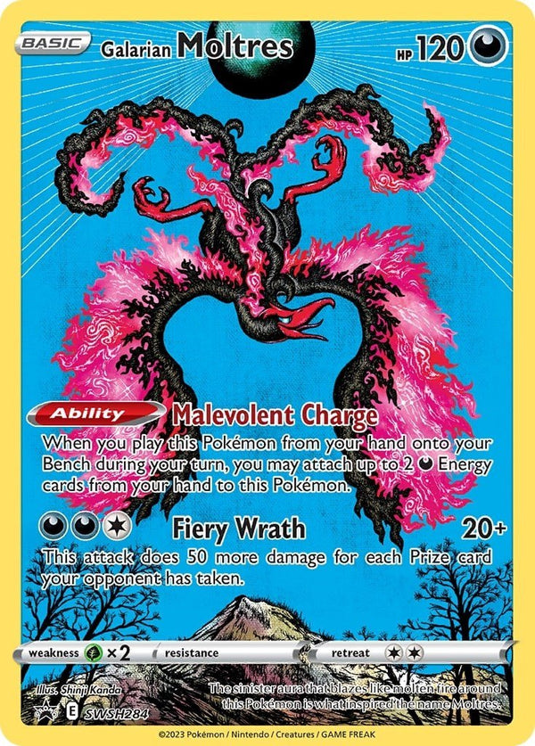 Galarian Moltres - SWSH284 [SWSD - SWSH284] - Cartes Sportives Rive Sud