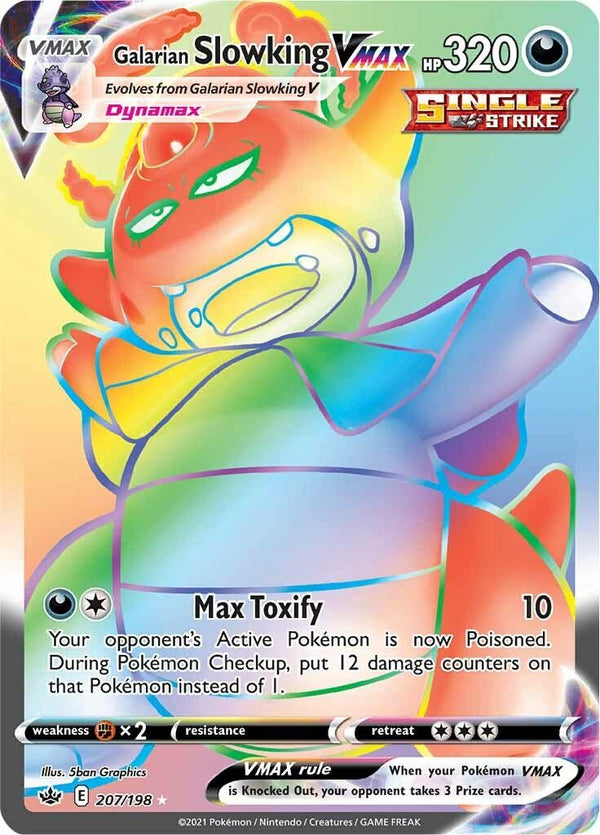 Galarian Slowking VMAX (Secret) [SWSH06 - 207/198] - Cartes Sportives Rive Sud