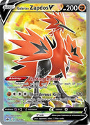 Galarian Zapdos V (Full Art) [SWSH06 - 173/198] - Cartes Sportives Rive Sud