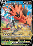 Galarian Zapdos V [SWSH10:TG - TG19/TG30] - Cartes Sportives Rive Sud