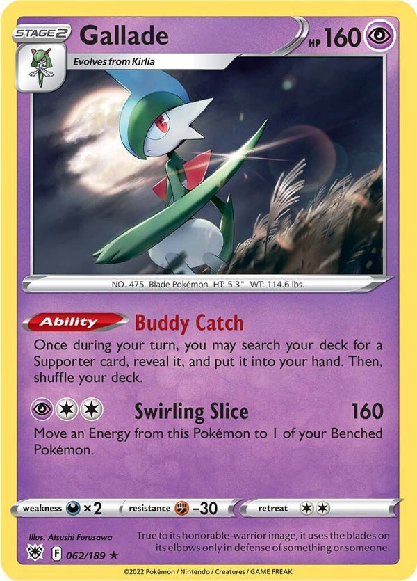 Gallade [SWSH10 - 062/189] - Cartes Sportives Rive Sud