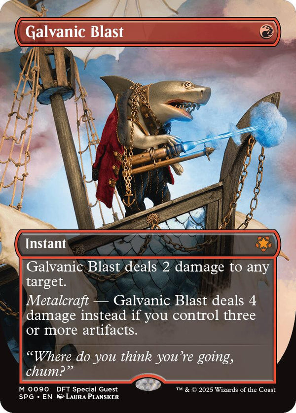 Galvanic Blast (Borderless) [SPG - 90] - Cartes Sportives Rive Sud