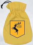 Game of Thrones Baratheon Dice Pouch (Pre - Order) - Cartes Sportives Rive Sud