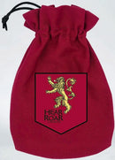 Game of Thrones Lannister Dice Pouch (Pre - Order) - Cartes Sportives Rive Sud
