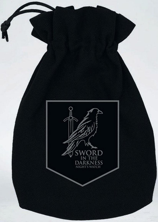 Game of Thrones Nights Watch Dice Pouch (Pre - Order) - Cartes Sportives Rive Sud