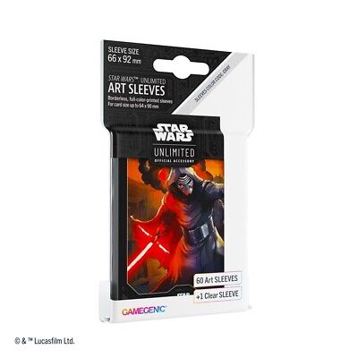 GameGenic Star Wars Unlimited Art Sleeves Kylo Ren - Cartes Sportives Rive Sud