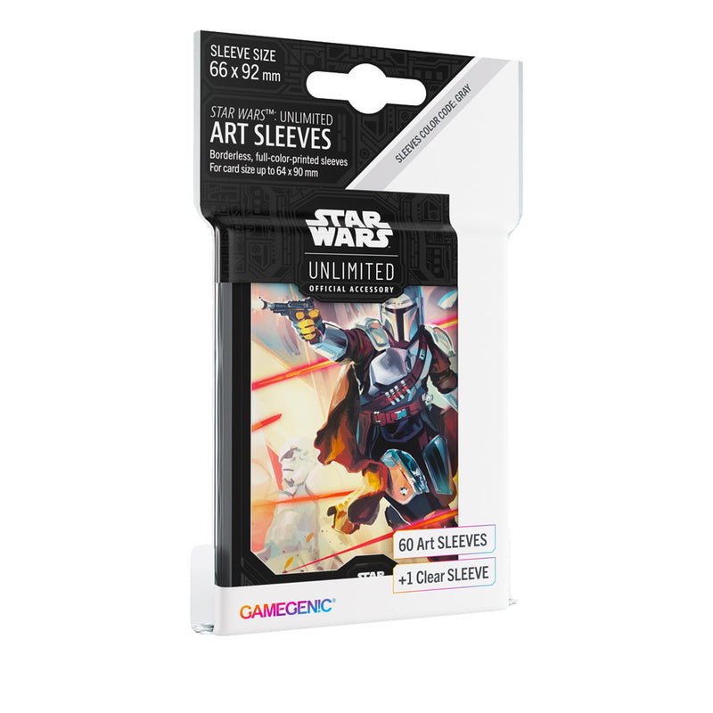 GameGenic Star Wars Unlimited Art Sleeves Mandalorian - Cartes Sportives Rive Sud