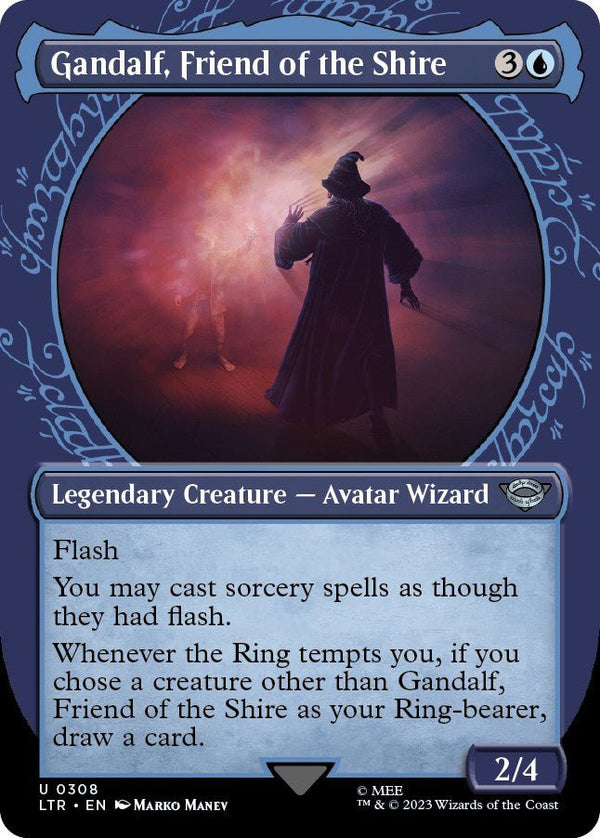 Gandalf, Friend of the Shire (Showcase) [LTR - 308] - Cartes Sportives Rive Sud