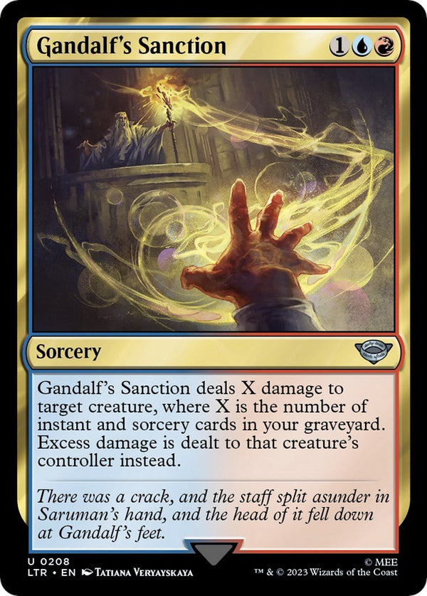 Gandalf's Sanction [LTR - 208] - Cartes Sportives Rive Sud