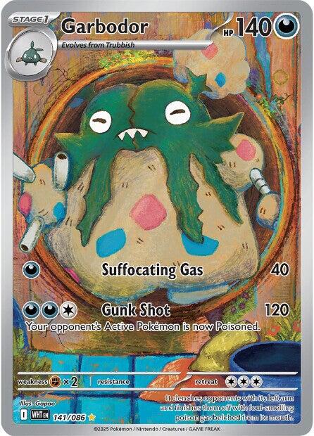 Garbodor - 141/086 [WHT - 141/086] - Cartes Sportives Rive Sud