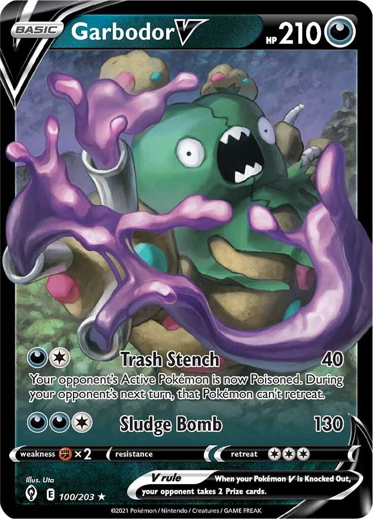 Garbodor V [SWSH07 - 100/203] - Cartes Sportives Rive Sud