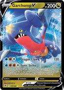Garchomp V [SWSH10 - 117/189] - Cartes Sportives Rive Sud