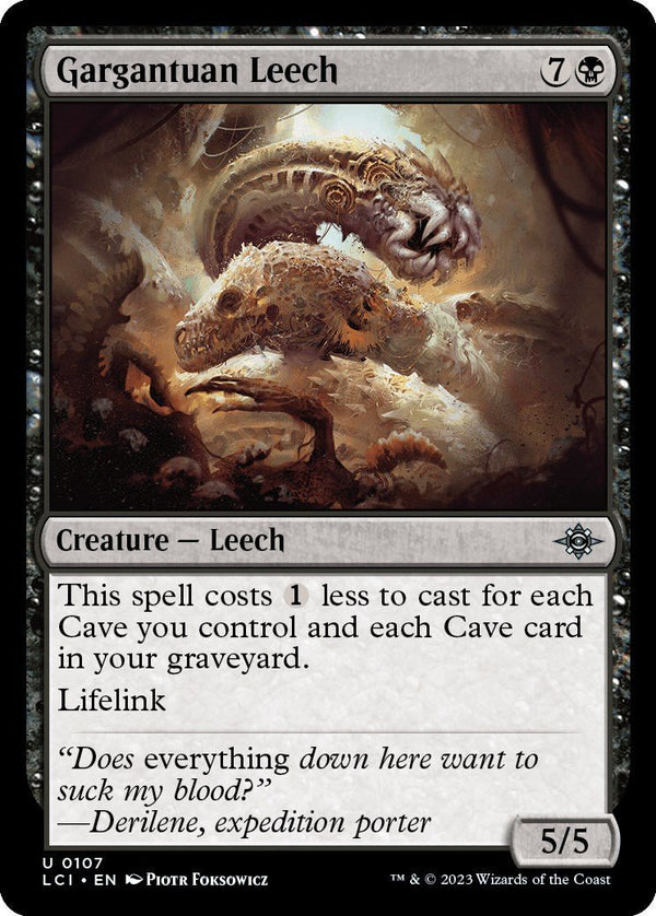 Gargantuan Leech [LCI - 107] - Cartes Sportives Rive Sud