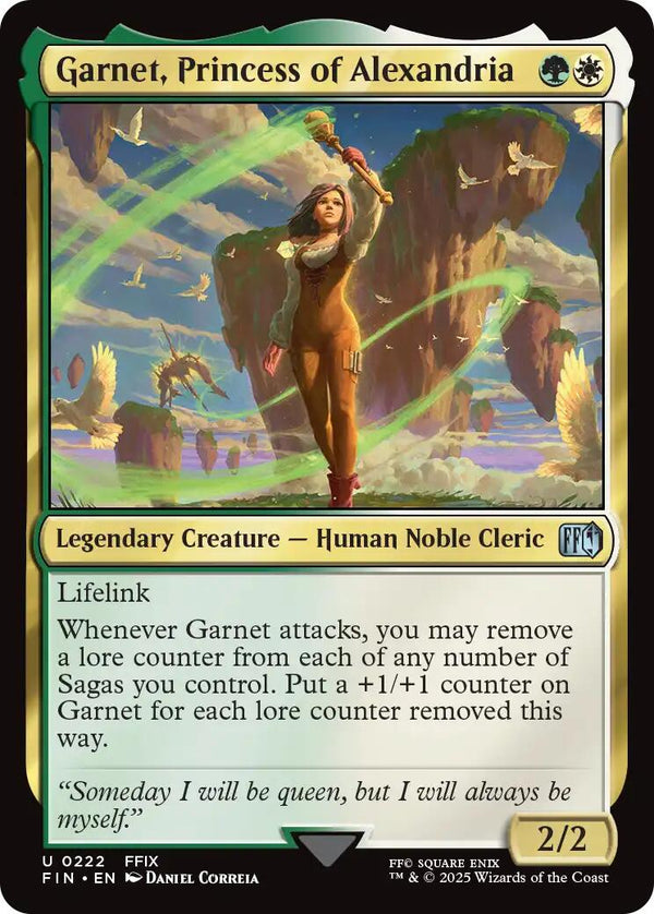 Garnet, Princess of Alexandria [FIN - 222] - Cartes Sportives Rive Sud