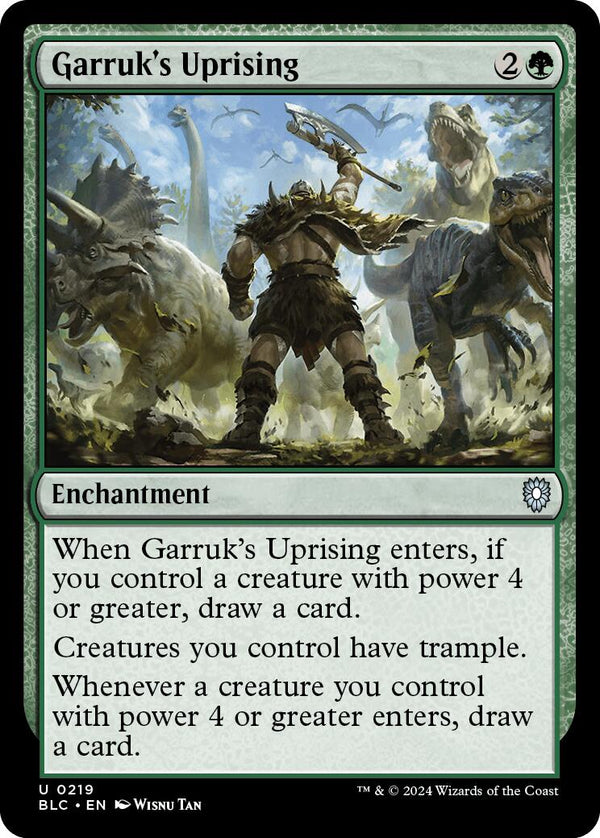 Garruk's Uprising [BLC - 219] - Cartes Sportives Rive Sud
