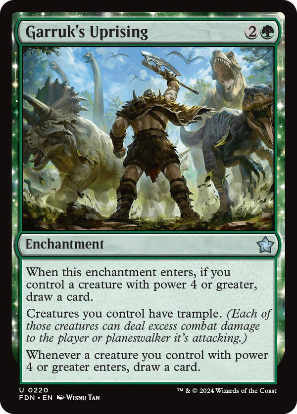 Garruk's Uprising [FDN - 220] - Cartes Sportives Rive Sud