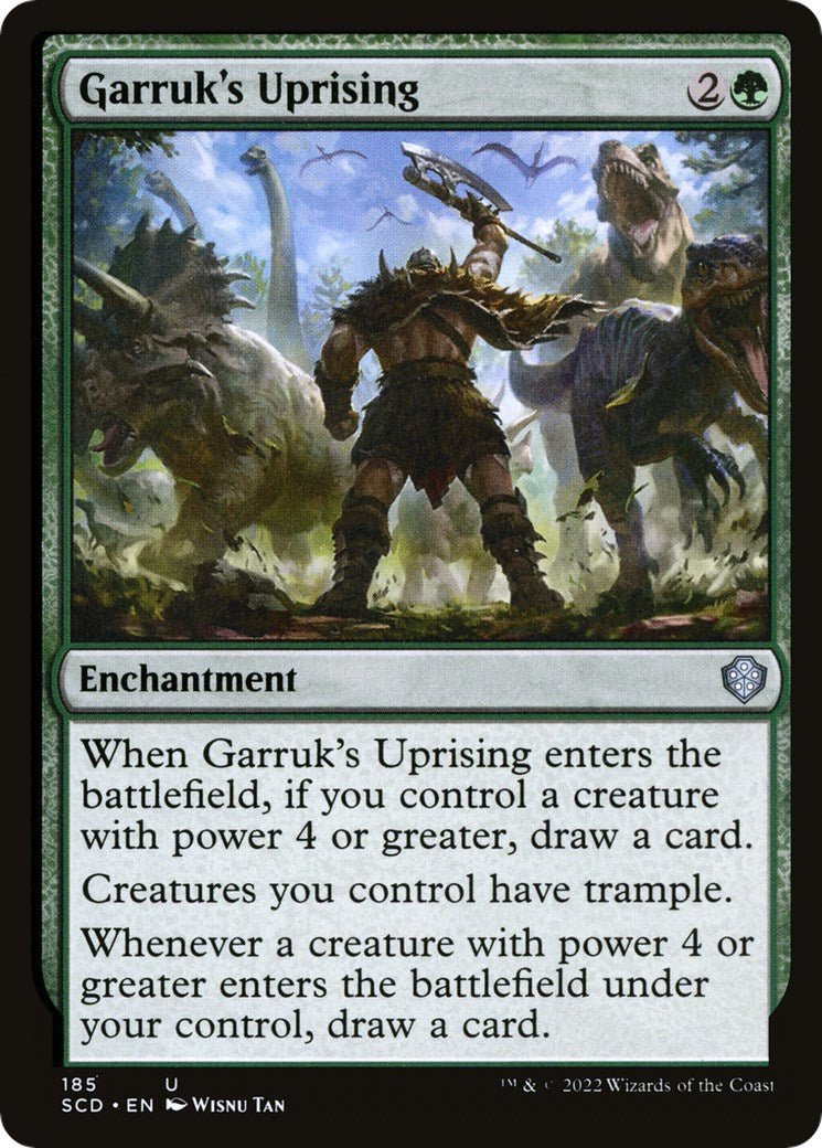 Garruk's Uprising [SCD - 185] - Cartes Sportives Rive Sud